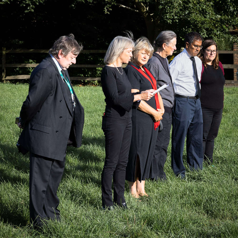 The Proclamation of the Accession of King Charles III in Market Meadow